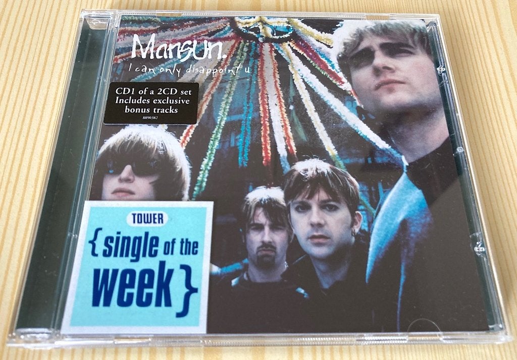 CD Single Mansun - I Can Only Disappoint You (CD 1 of 2), Ophalen, Zo goed als nieuw, Rock en Metal