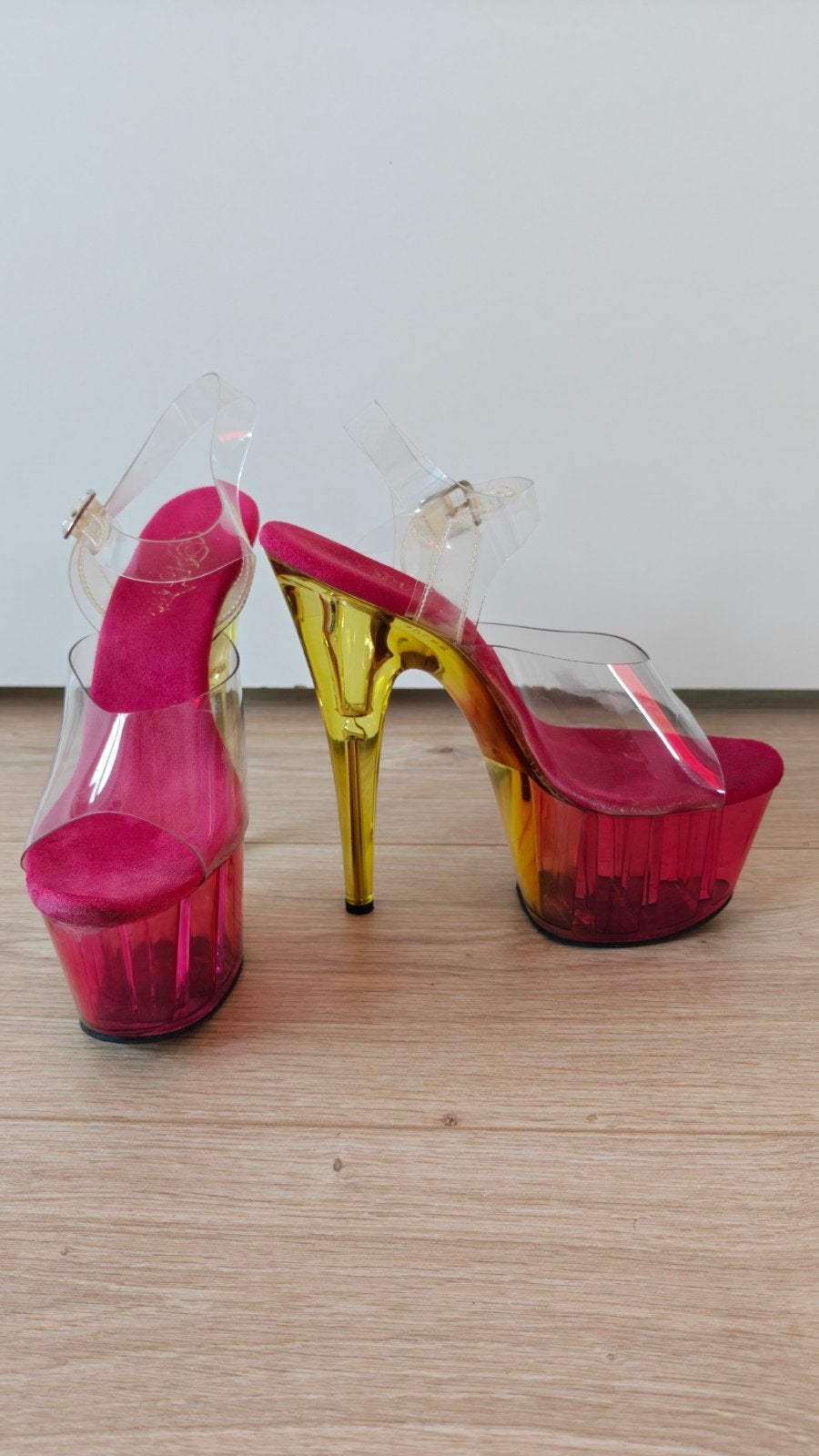 Pleaser sandaal 16cm maat 38,5, Kleding | Dames, Pleaser, Verzenden, Zo goed als nieuw, Sandalen of Muiltjes