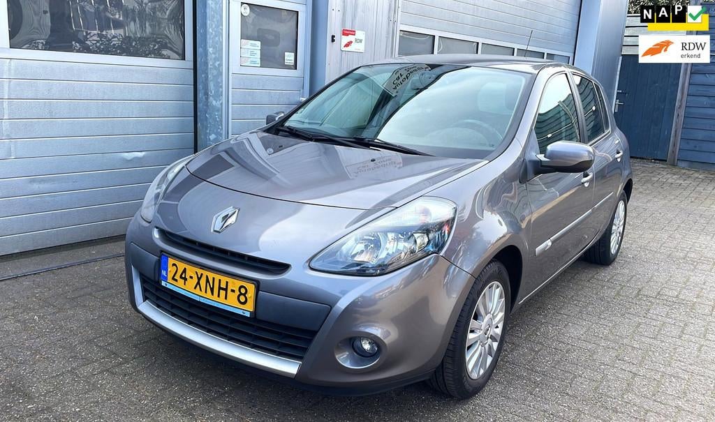 Renault Clio 1.2 5DR 2012-NAP-Airco-Cruise-L.m.Velgen-APK, Voorwielaandrijving, Euro 5, Gebruikt, 4 cilinders