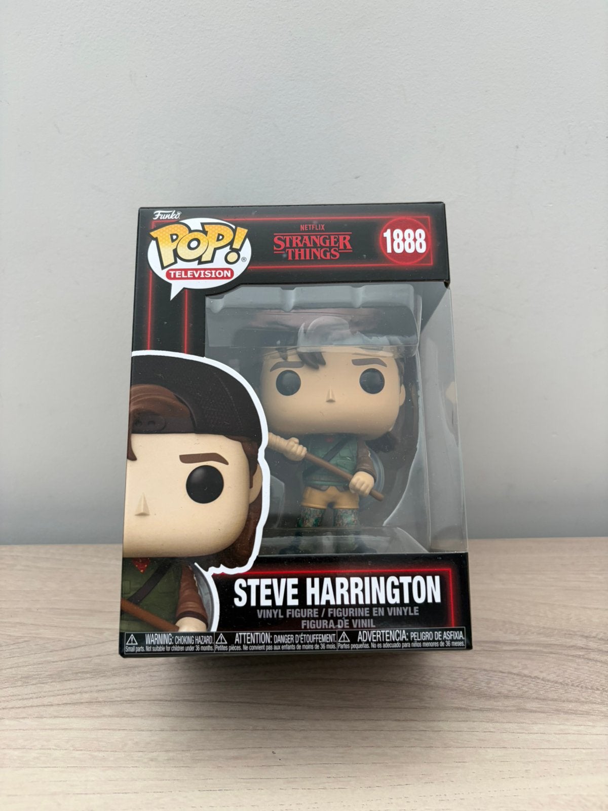 Funko Pop! Stranger Things Steve Harrington #1888 – Netflix, Verzamelen, Poppetjes en Figuurtjes, Funko Europe, Ophalen of Verzenden