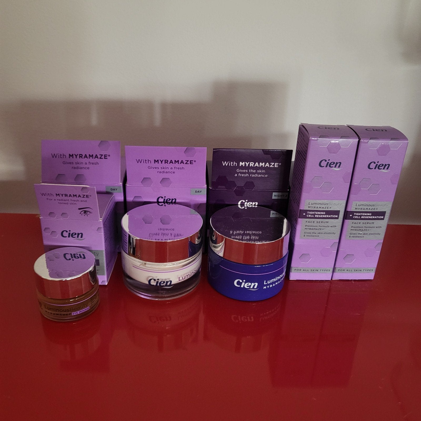 Cien Myramaze Crèmes - Dag, Nacht, Oog & Serum Set, Verzenden