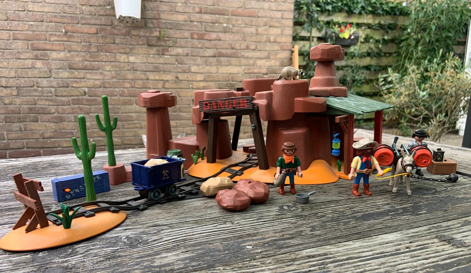 Playmbil Western Goudmijn, Ophalen of Verzenden, Zo goed als nieuw, Complete set