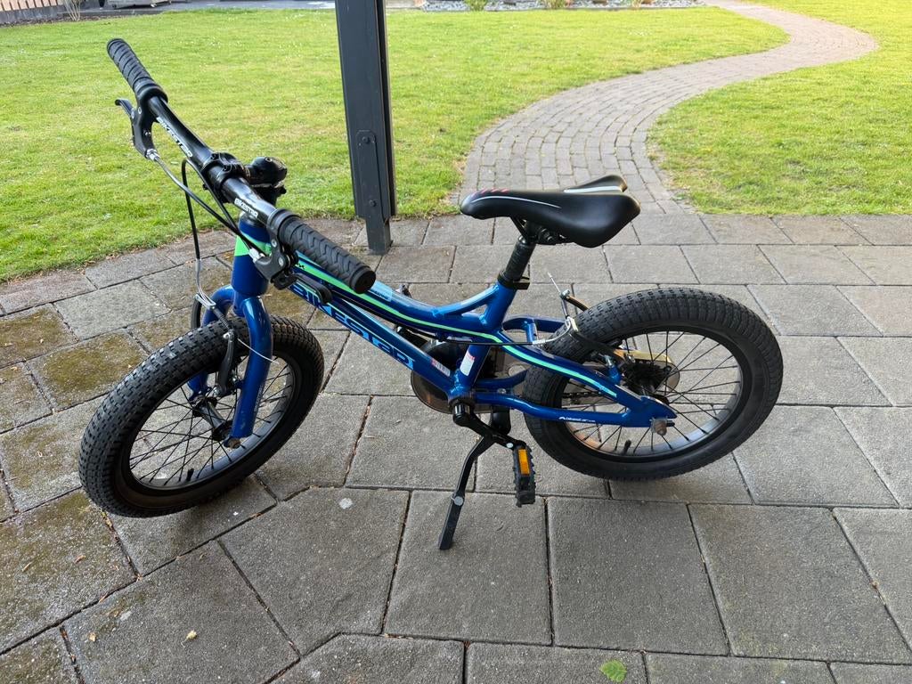 Kinderfiets 16 inch, Fietsen en Brommers, Fietsen | Kinderfietsjes, Ophalen, Zo goed als nieuw, Velgrem, 16 tot 20 inch