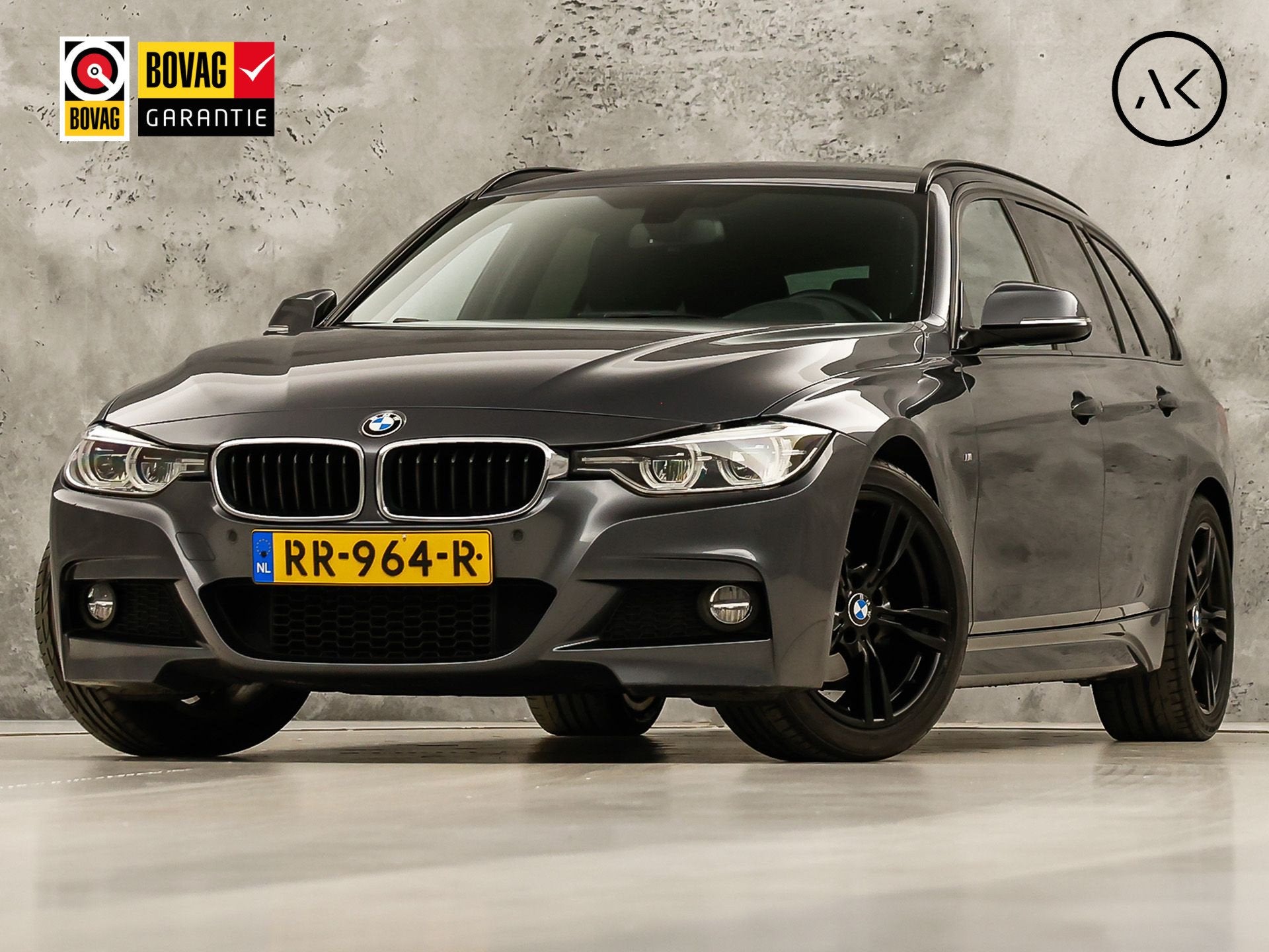 BMW 3 Serie 320i M Sport High Executive 184Pk Automaat (GROO, Auto's, Automaat, Achterwielaandrijving, 4 cilinders, 93 €/maand