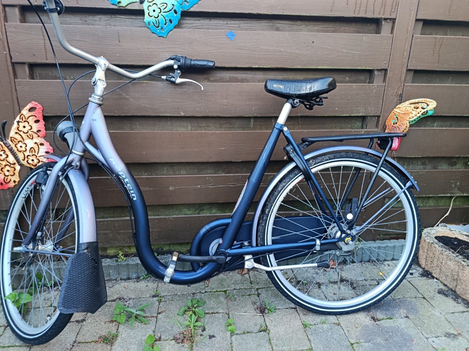 Kaptein 3 versnellingen damesfietss, Ophalen