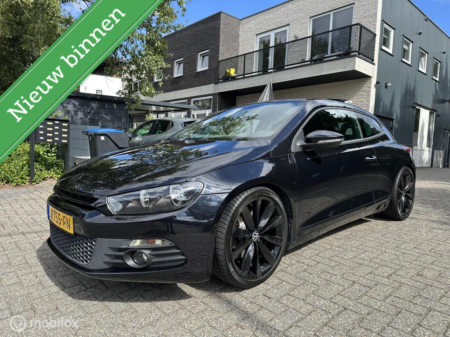 Volkswagen Scirocco 1.4 TSI Highline Plus|Automaat|Pano|Apk, Auto's, Volkswagen, Euro 5, Gebruikt, 4 cilinders, Zwart