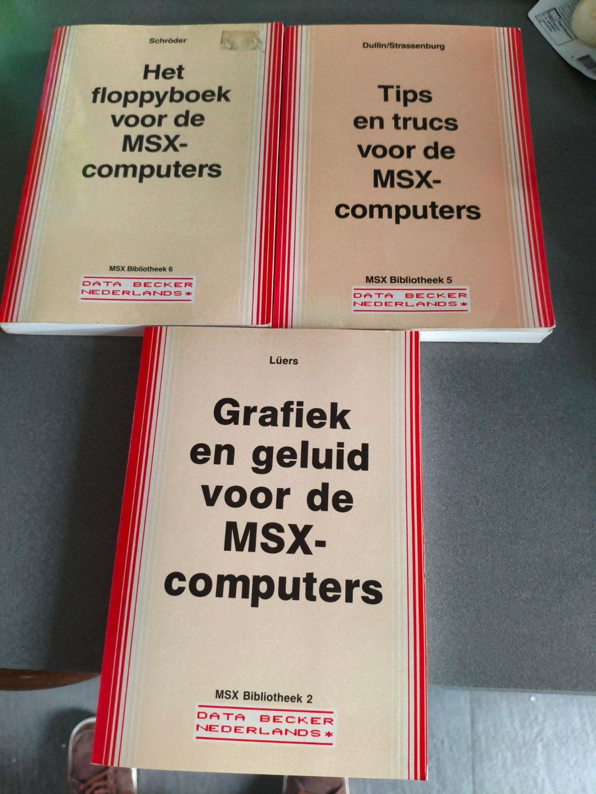 3 msx boeken ., Ophalen of Verzenden