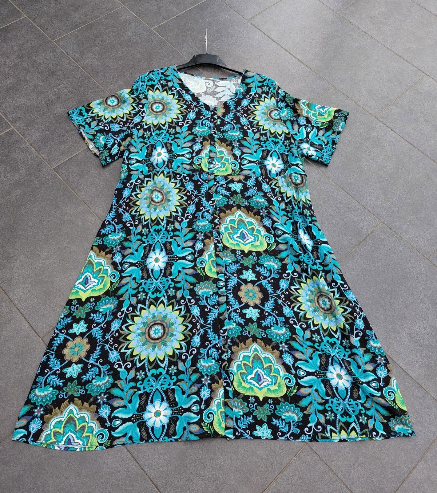 Jurk, Kleding | Dames, Jurken, Ophalen, Blauw, Maat 46/48 (XL) of groter, Nieuw