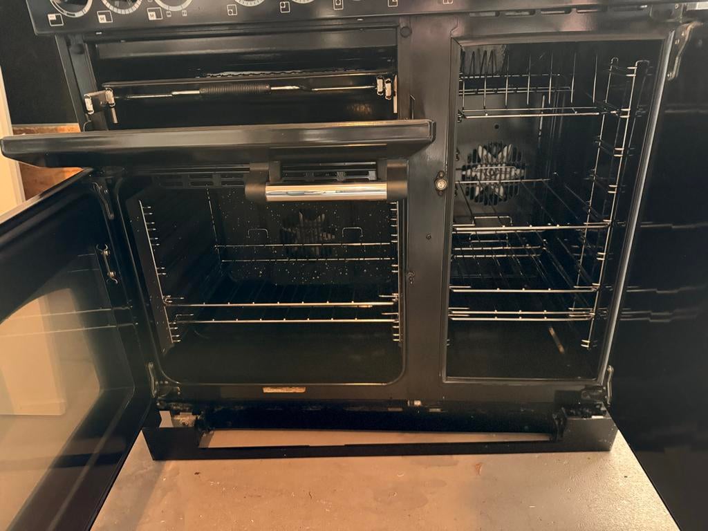 Falcon inductie fornuis, Ophalen, Gebruikt, 60 cm of meer, Grill
