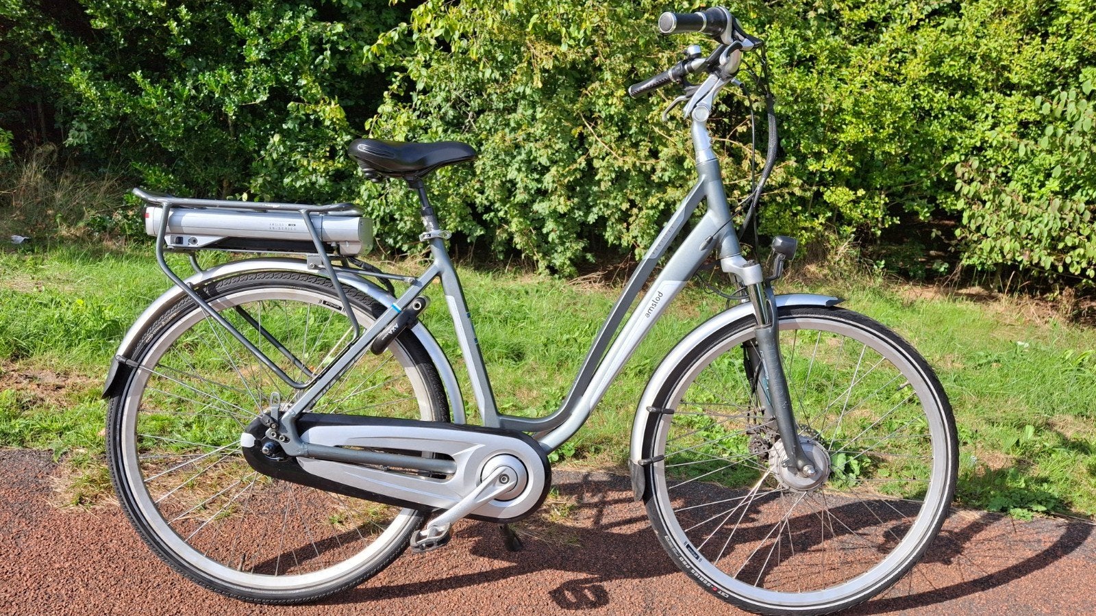 Amslod Hamilton ST , elektrische fiets, Zo goed als nieuw, 51 tot 55 cm, 50 km per accu of meer, Ophalen