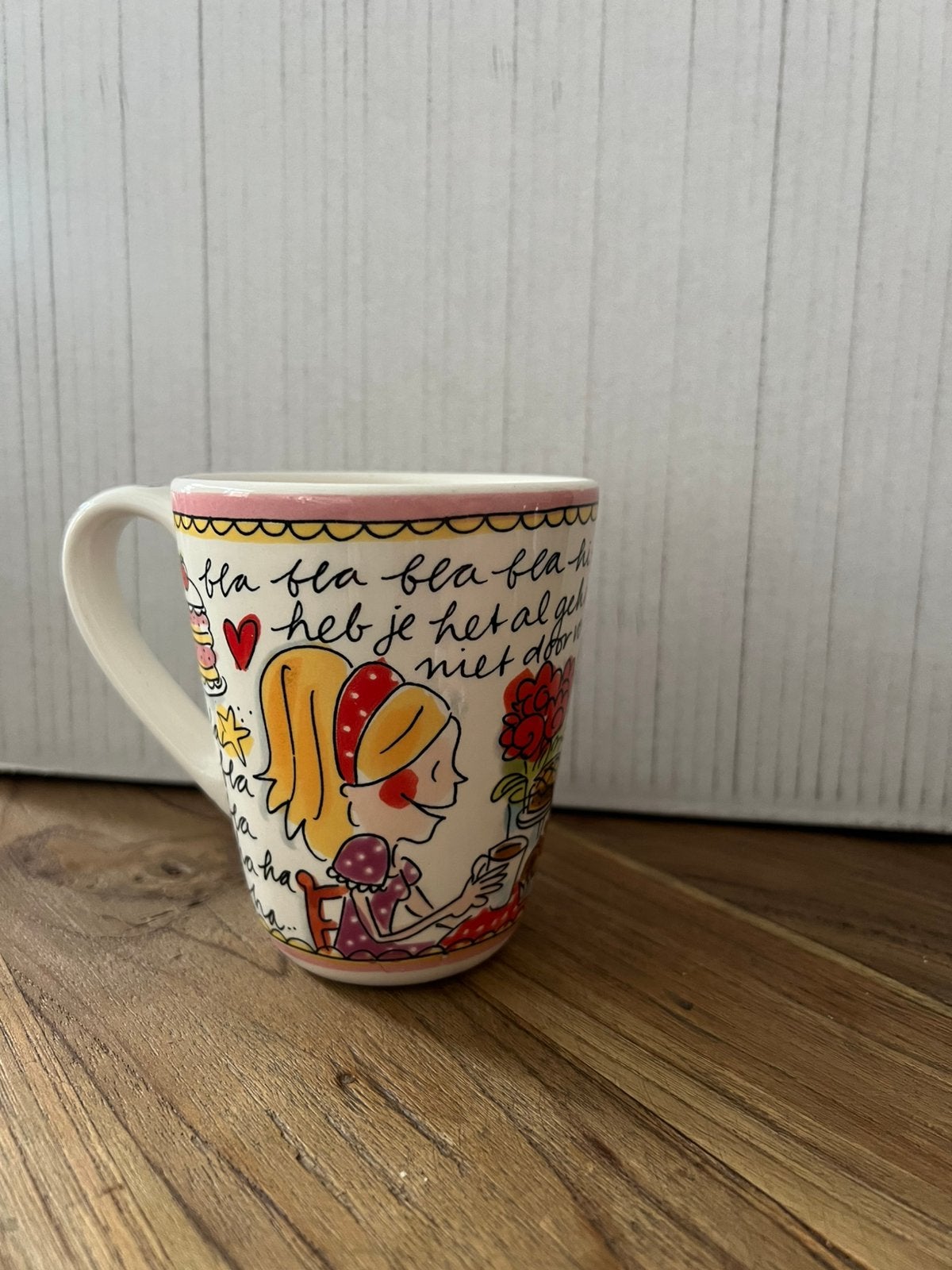 NIEUW BLOND mok 2 stuks beschikbaar, Ophalen, Nieuw, Aardewerk