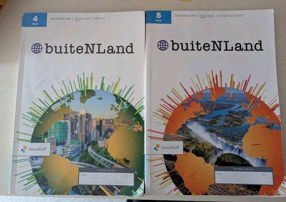 Aardrijkskunde Flexboeken Havo 4 en 5 Buitenland, Noordhoff, HAVO, Ophalen of Verzenden, Aardrijkskunde