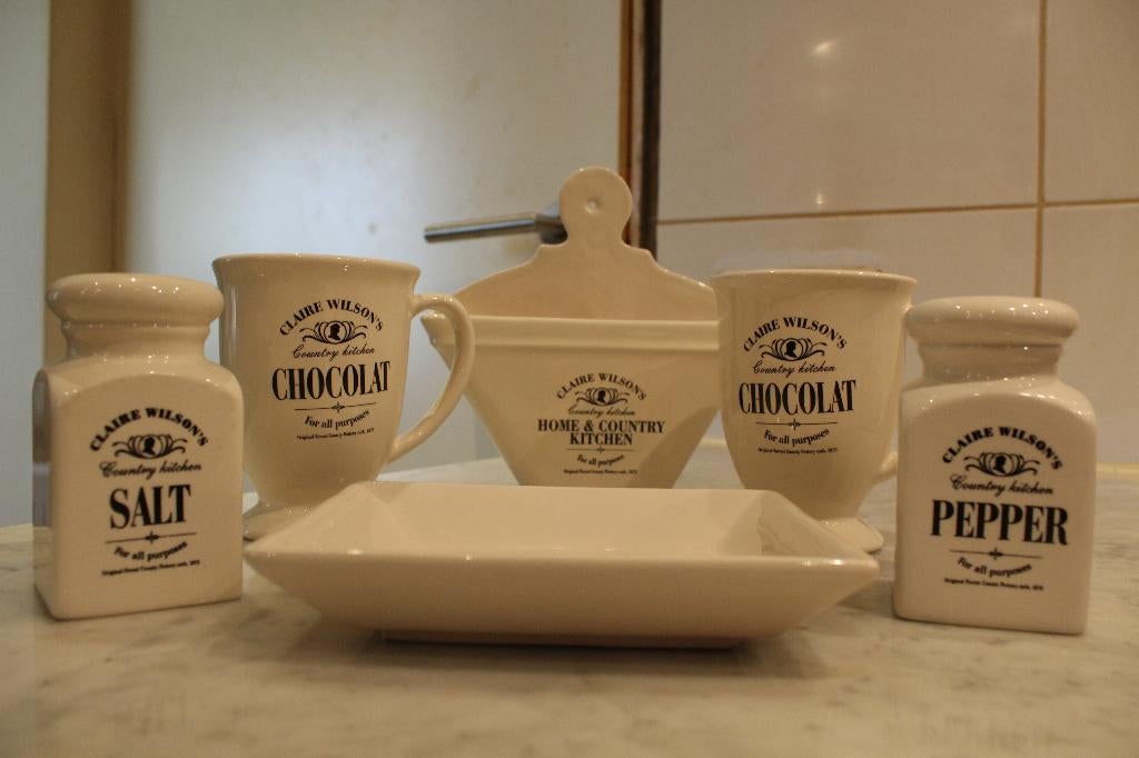 Claire Wilson’s Country Kitchen diverse items!!!, Huis en Inrichting, Ophalen, Zo goed als nieuw
