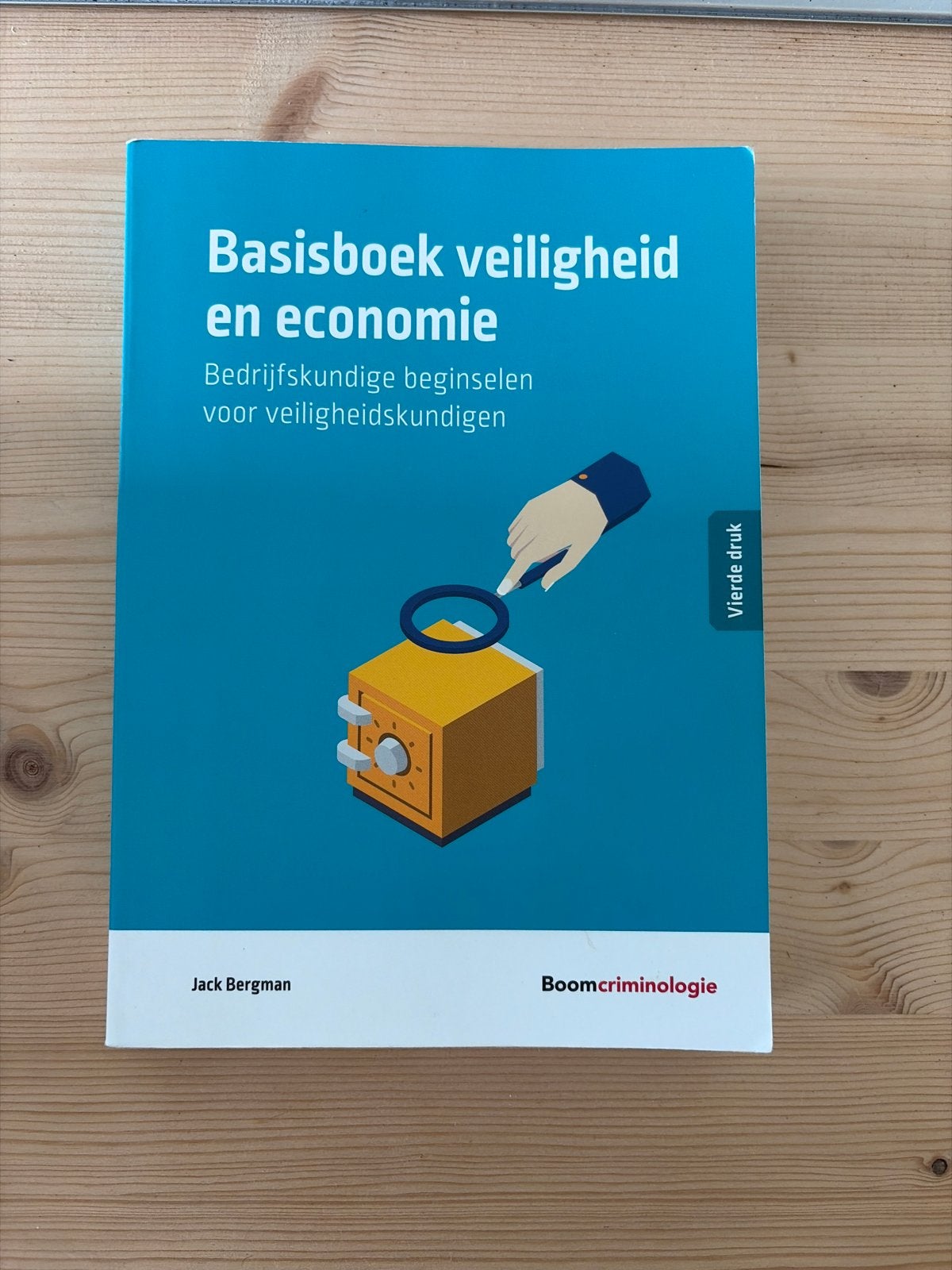 Jack Bergman - Basisboek veiligheid en economie, Jack Bergman, Sociale wetenschap, Ophalen of Verzenden, Zo goed als nieuw