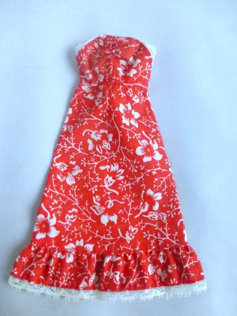 Barbie Best Buy strapless dress #9619 - 1977, Verzamelen, Ophalen of Verzenden, Zo goed als nieuw, Pop