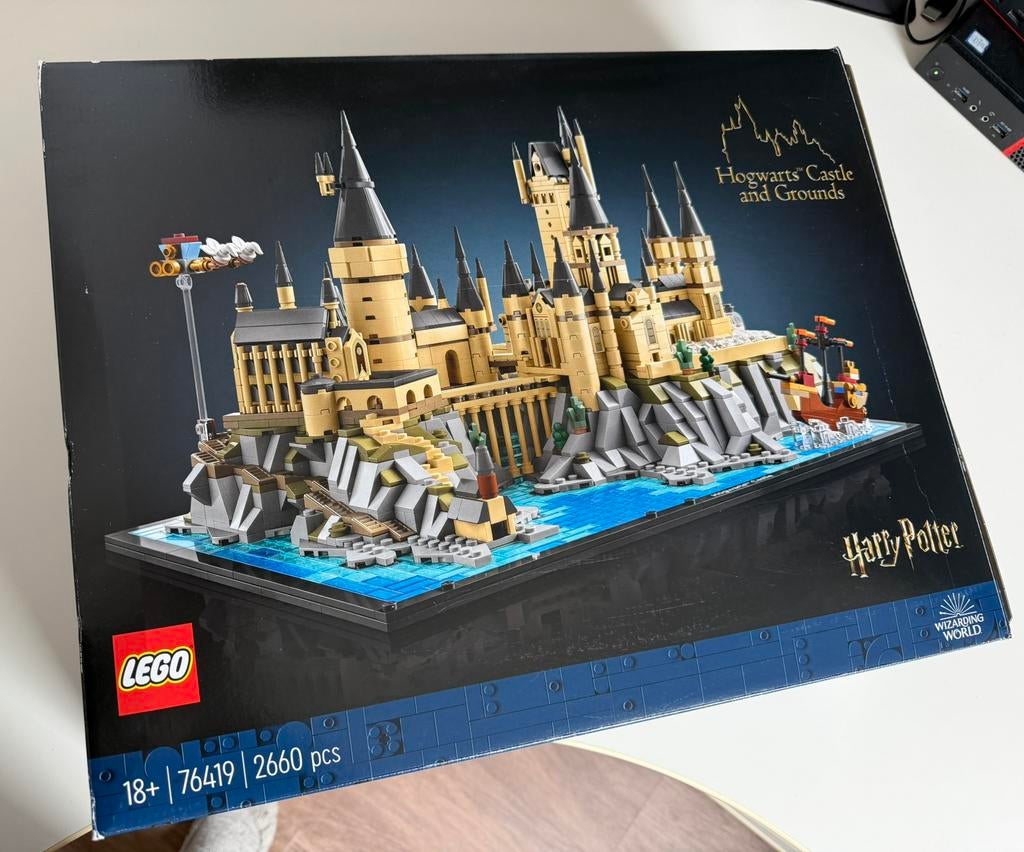LEGO Harry Potter 76419 Hogwarts Castle and Grounds 2660 st, Ophalen, Lego, Harry Potter, Zo goed als nieuw