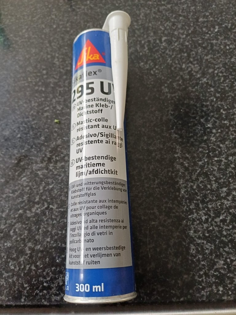 sikaflex 295 uv wit kit, Ophalen, Nieuw, Verven