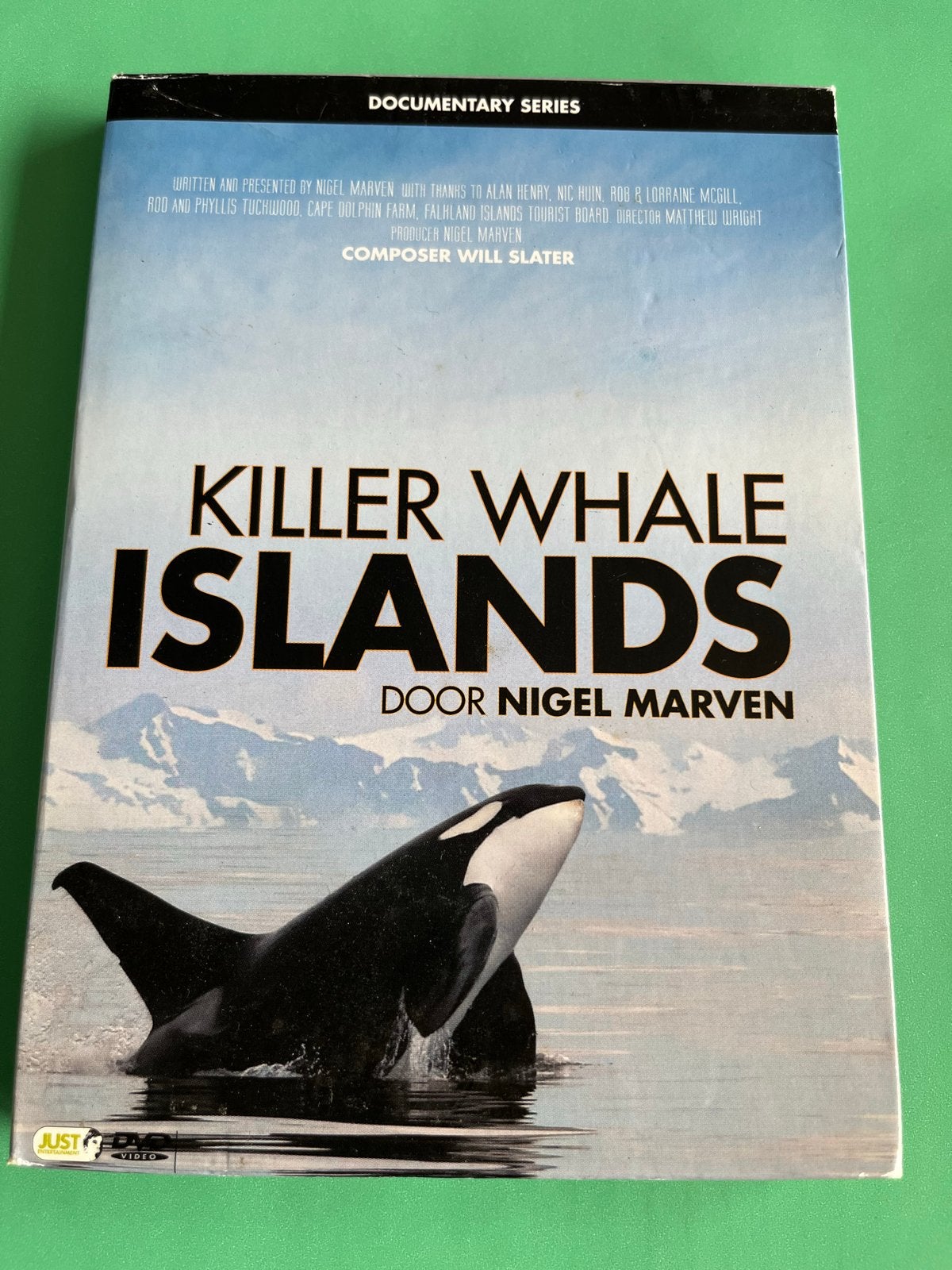 Killer Whale Islands - Nigel Marven (DVD), Alle leeftijden, Nederlands, Natuur, Ophalen of Verzenden