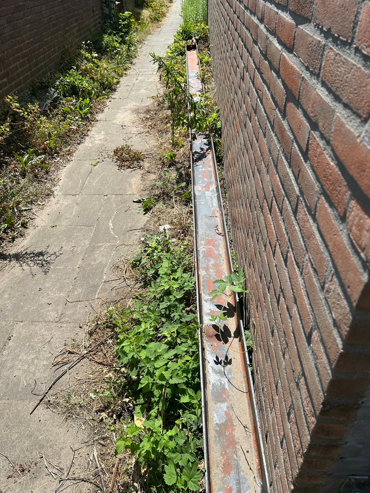 H-profiel staal 17.5x18cm, 9mm dik, 615cm lang, Doe-het-zelf en Verbouw, Metalen, Ophalen, Gebruikt, IJzer