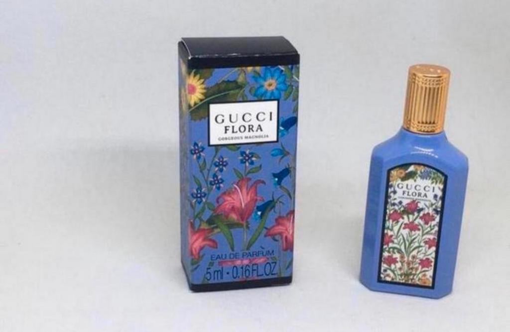 Parfum miniatuur Gorgeous Magnolia Gucci 5 ml edp, Verzenden, Nieuw, Miniatuur, Gevuld