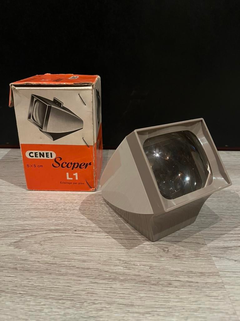 Vintage Cenei Scoper L1 Diakijker – In originele doos!, Ophalen of Verzenden, Gebruikt