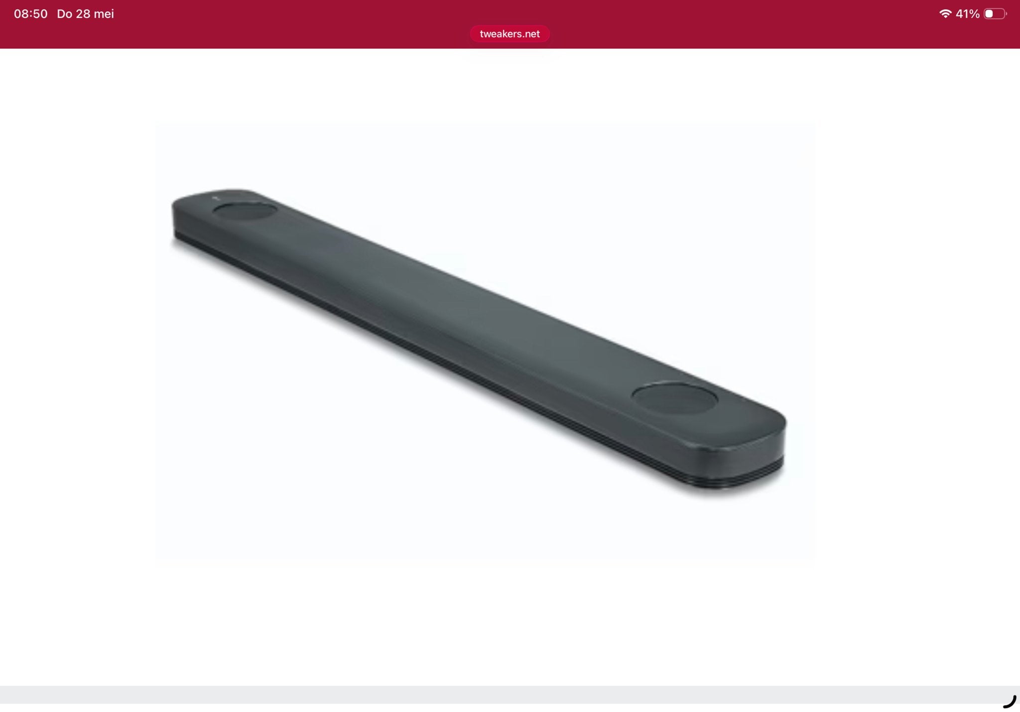 LG SK9Y Wi-Fi Soundbar met Dolby Atmos, Ophalen, Bluetooth, Zo goed als nieuw