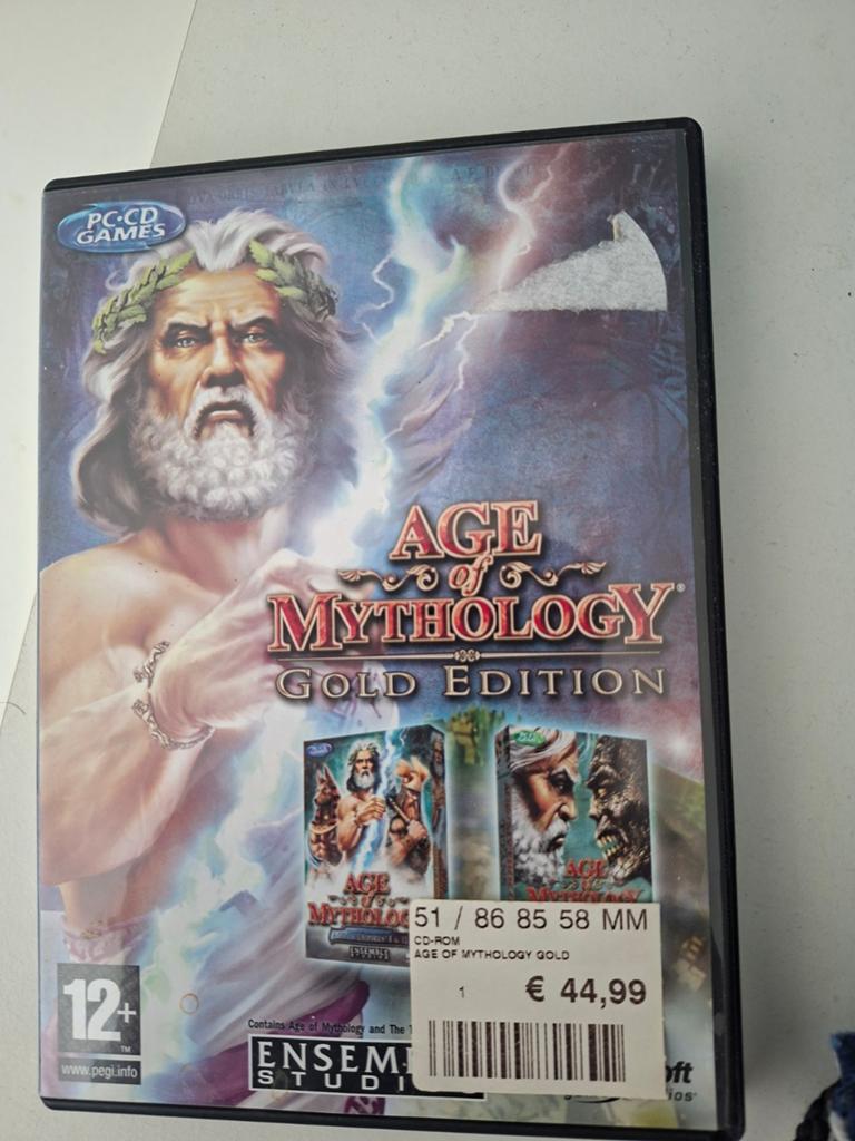 Age of mythology gold edition, 1 speler, Ophalen of Verzenden, Zo goed als nieuw, Strategie en Constructie