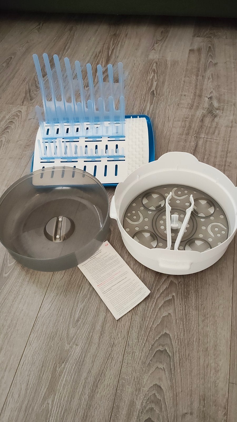 Dr. Browns Magnetron Stoom Sterilisator + Afdruiprek, Gebruikt, Stoomfunctie, Sterilisator, Dr. Brown's