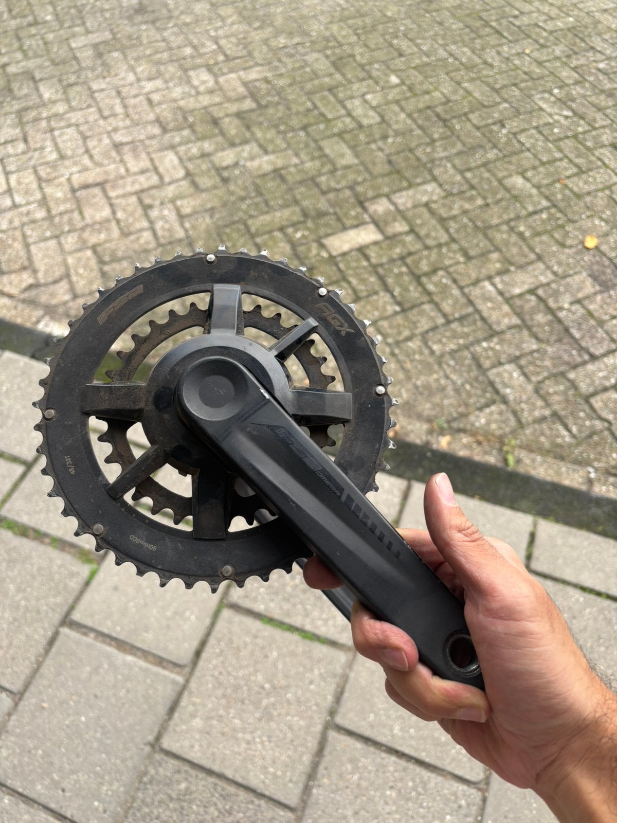 FSA AGX crankset 172.5mm, Fietsen en Brommers, Ophalen, Gebruikt, Overige typen, Aluminium