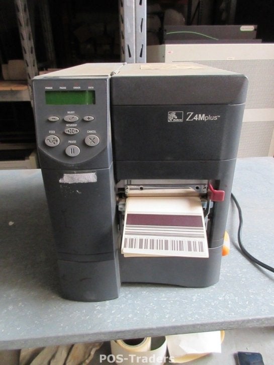 Zebra Z4M+ Thermisch Barcode Label Printer Z4M Plus NETWERK, Computers en Software, Niet ingevuld, Gebruikt, Printer, Niet ingevuld