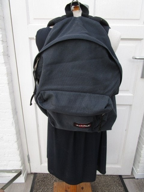 Stevige Eastpak rugzak, donkergrijs, Ophalen, Gebruikt, Trekking, 30 tot 45 cm