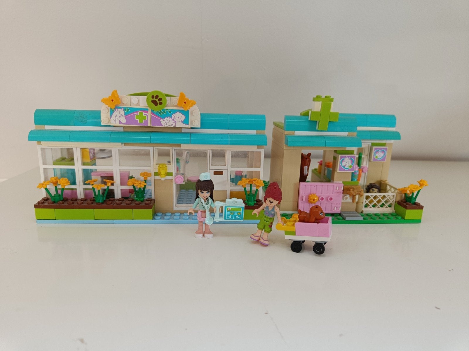 LEGO Friends Dierenkliniek (3188) - Compleet met handleiding, Ophalen of Verzenden, Gebruikt