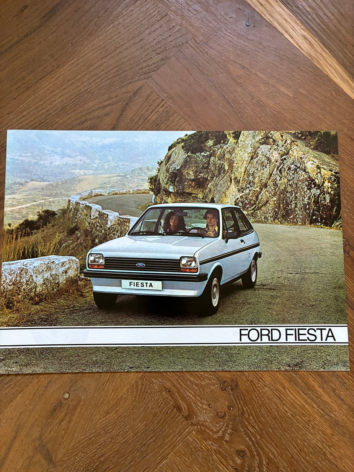 Ford Fiesta brochure 3/80, Verzenden, Zo goed als nieuw, Ford