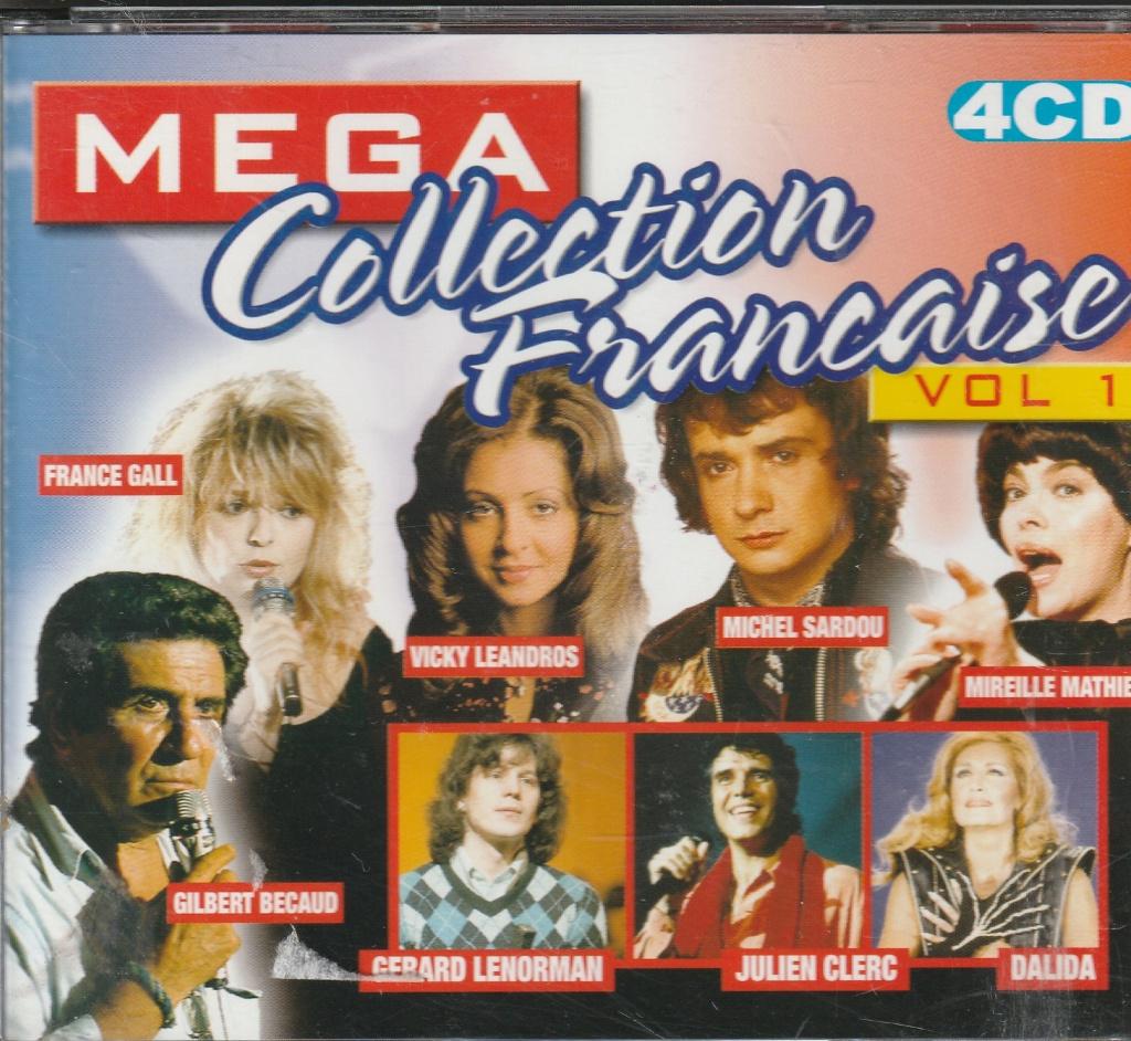 Mega Collection Francaise ( 4 cd box ), Verzenden, Zo goed als nieuw