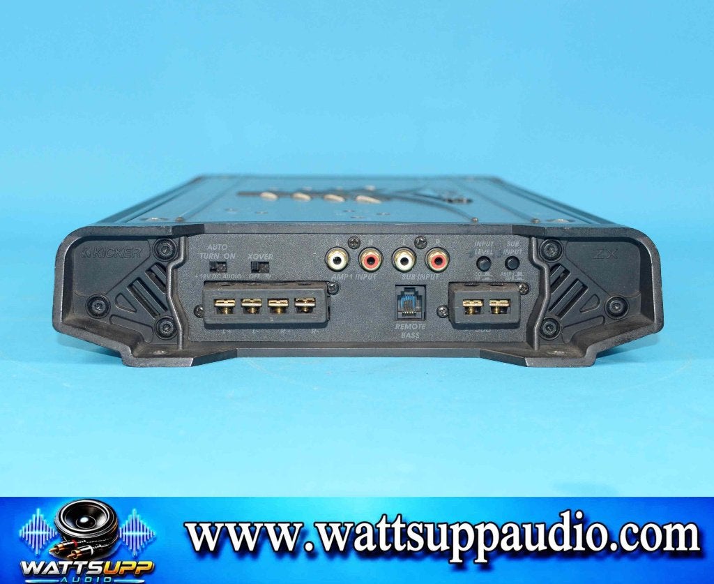Kicker ZX550.3 3 kanaals versterker, Auto diversen, Gebruikt, ., Ophalen of Verzenden, .
