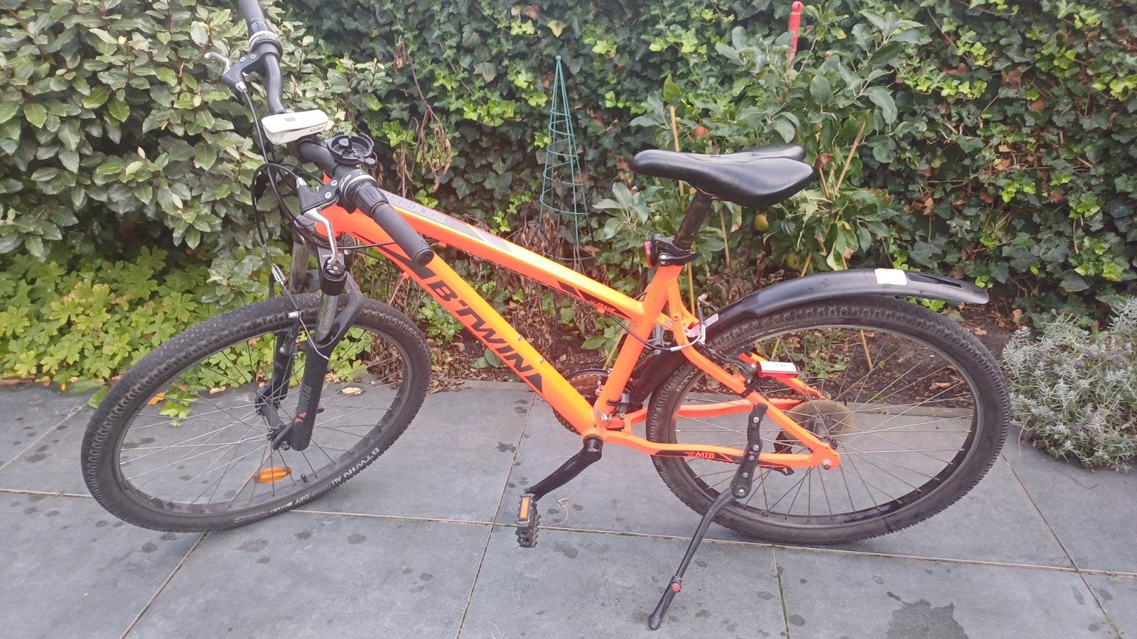 B'twin Rockrider MTB 26 inch, Ophalen, Gebruikt, Aluminium, 24 inch of meer