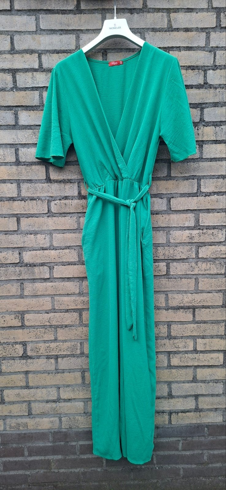 Groene jumpsuit Tissaia maat 42. Als nieuw., Maat 42/44 (L), Ophalen of Verzenden, Zo goed als nieuw, Tissaia