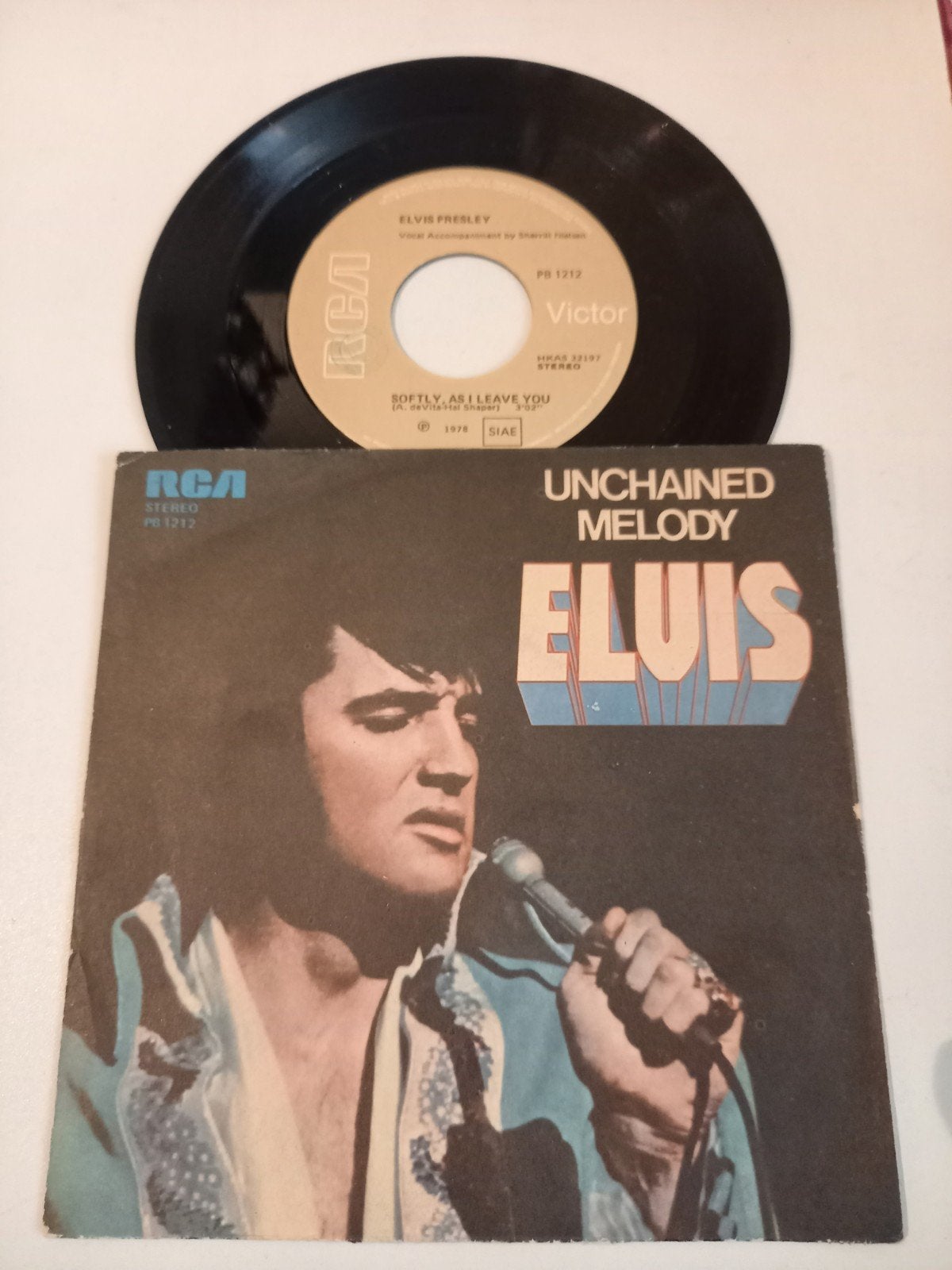 Elvis Presley  - Unchained melody, Ophalen of Verzenden, Zo goed als nieuw, Pop