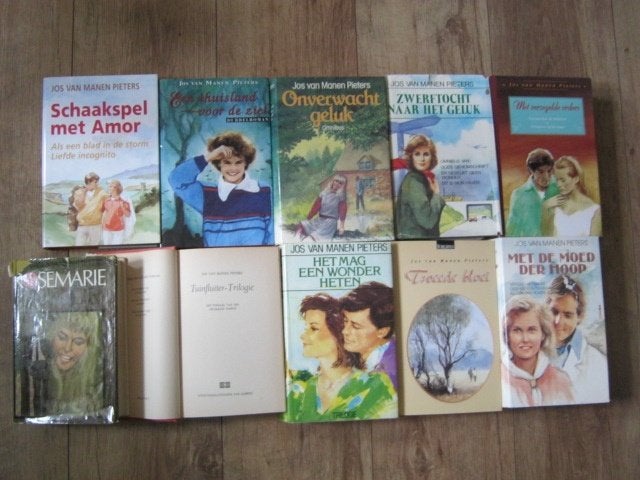 10 x Omnibus Jos van Manen Pieters  Tuinfluiter / Rosemarie, Boeken, Verzenden, Gelezen