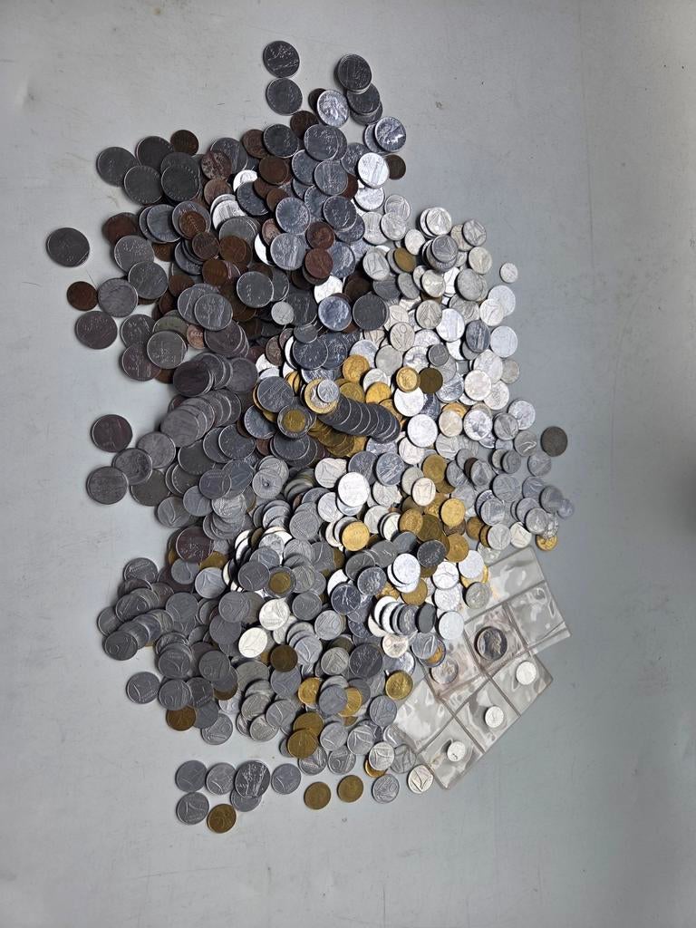Grote verzameling buitenlandse munten, Italië, Ophalen of Verzenden, Koningin Juliana, Overige waardes, Setje