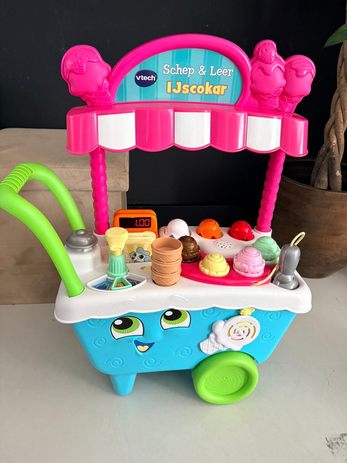 Vtech ijscokar, Kinderen en Baby's, Speelgoed | Vtech, Ophalen, Zo goed als nieuw