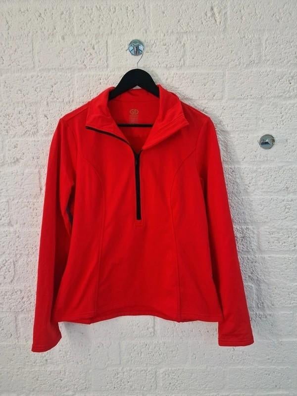 Goldbergh pulli XL rood luxe ski pully, Ophalen of Verzenden, Zo goed als nieuw, Maat 46/48 (XL) of groter