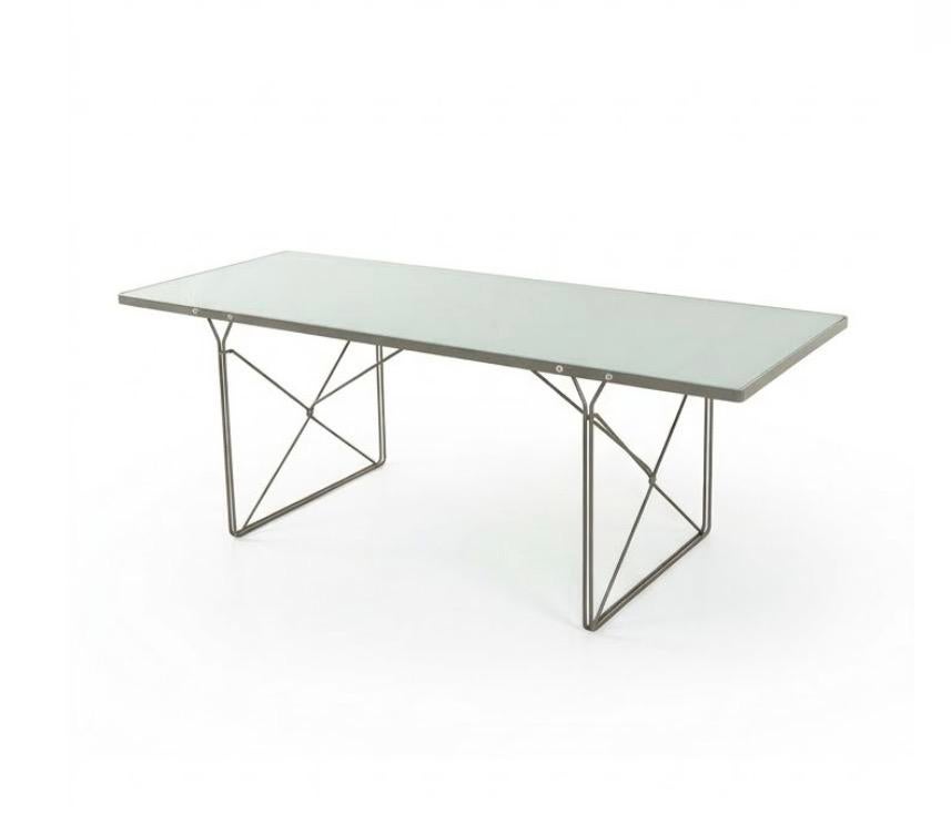 IKEA MOMENT Eettafel - Niels Gammelgaard Designklassieker, Ophalen, Gebruikt, 50 tot 100 cm, Glas