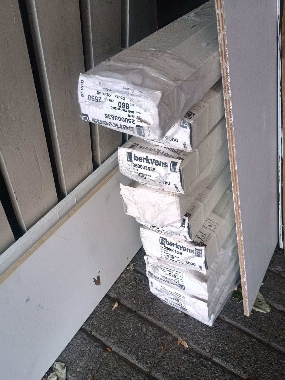 Nieuwe Berkvens Opdek Kristalwit Deurkozijnen, Ophalen, Minder dan 25 mm, Overige typen, Nieuw