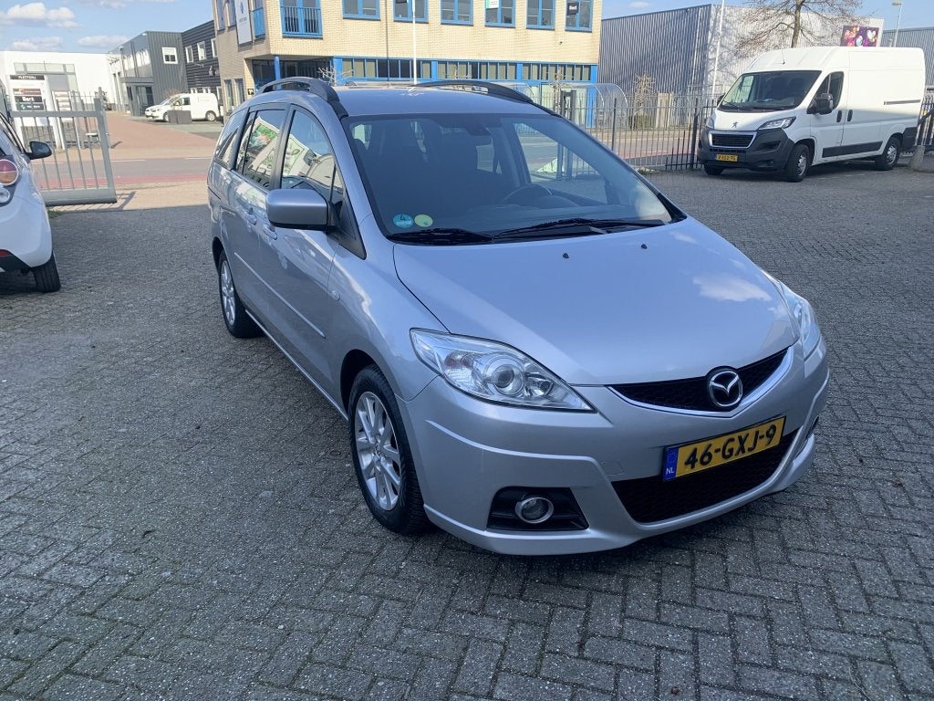 Mazda 5 2.0 Executive 7 persoons APK TOT 5/07/27 automaat, Auto's, Automaat, Gebruikt, 7 stoelen, Verwarmde buitenspiegels