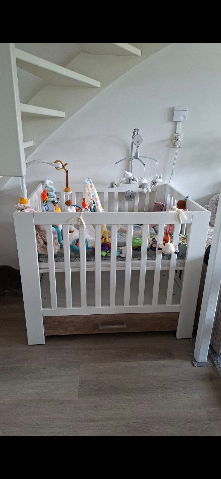 Kidsmill Box met lade - Wit, Ophalen, Zo goed als nieuw, Rechthoekig, Lade