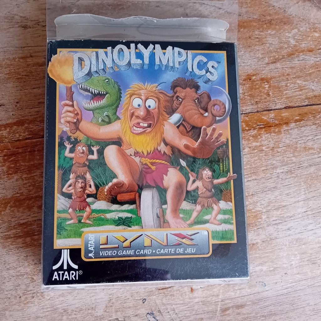 Dinolympics doos atari lynx, Muziek, Atari Lynx, 1 speler, Ophalen of Verzenden