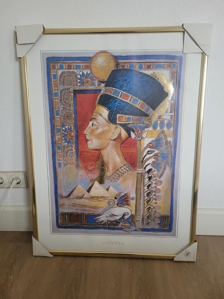 3 posters Verkerke Joadoor in lijst en 1 losse poster., Verzamelen, Ophalen, Zo goed als nieuw, Met lijst