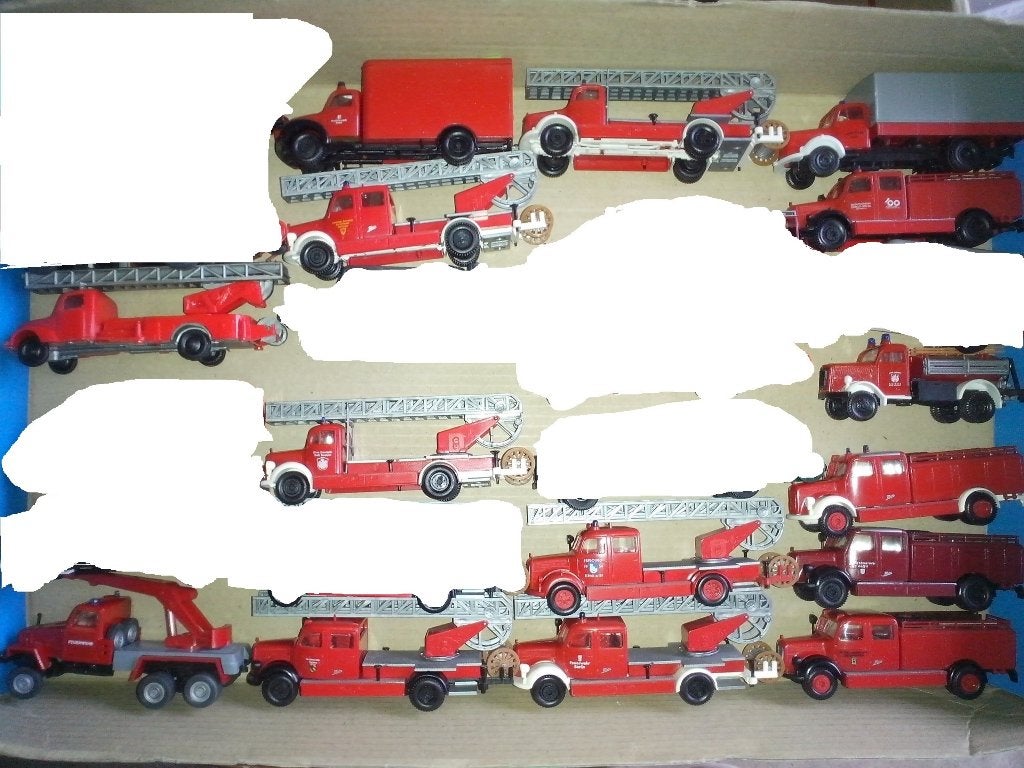 Magirus Brandweer Krefeld, Eko, Opel Salzburg van Brekina, Ophalen of Verzenden, Nieuw, Bus of Vrachtwagen, Brekina