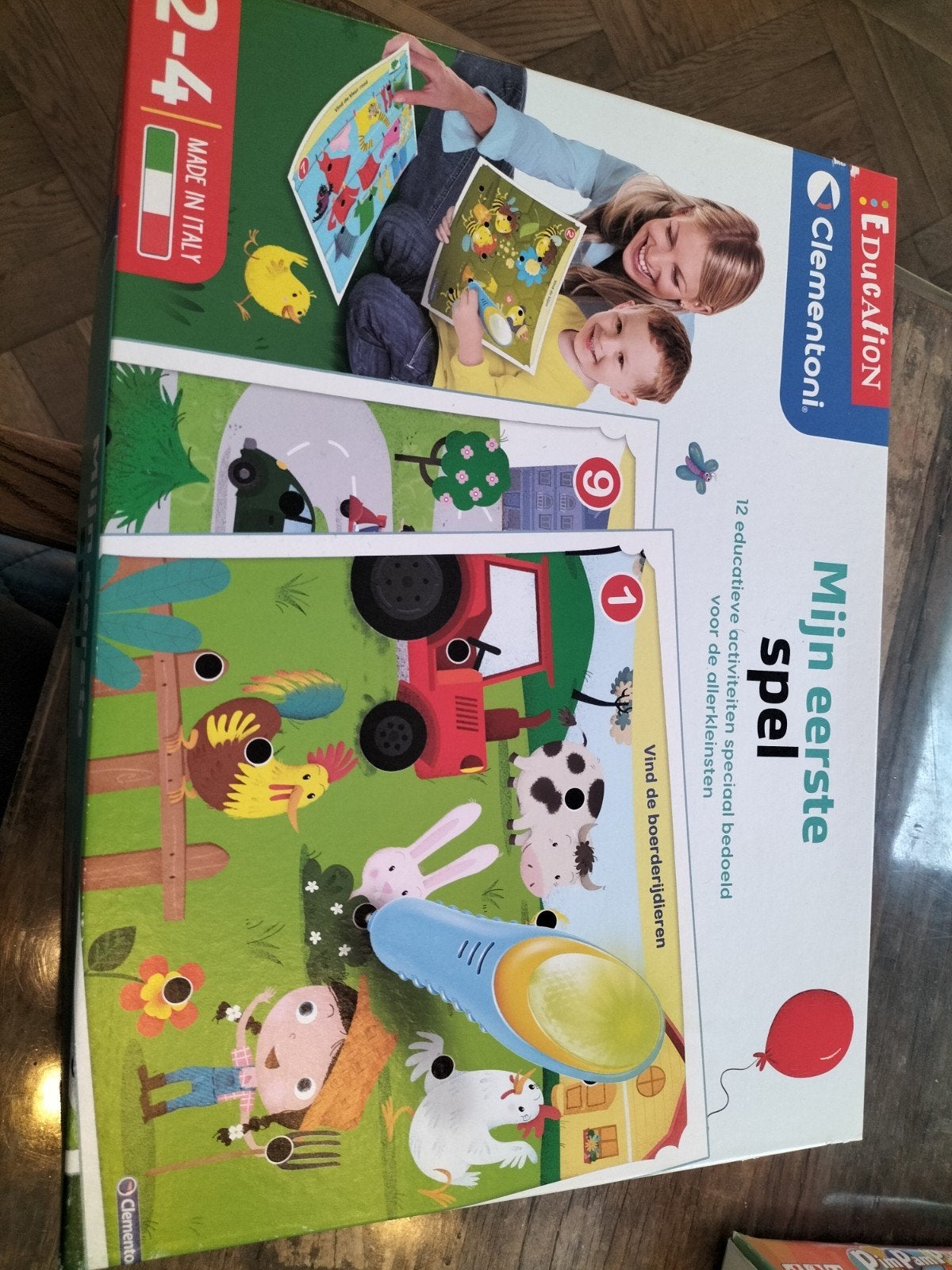 Clementoni Mijn Eerste Spel: Educatief Spel voor Peuters, Ophalen, Zo goed als nieuw, Puzzelen